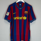 2009/10 BARCELONA MESSI #10 HOME SHIRT (XL) NIKE