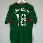 Shop 2006/07 MEXICO A.GUARDADO #18 HOME SHIRT (XL) NIKE, classic football shirts, vintage football shirts & retro soccer jerseys at Cult Kits