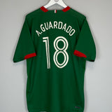 Shop 2006/07 MEXICO A.GUARDADO #18 HOME SHIRT (XL) NIKE, classic football shirts, vintage football shirts & retro soccer jerseys at Cult Kits
