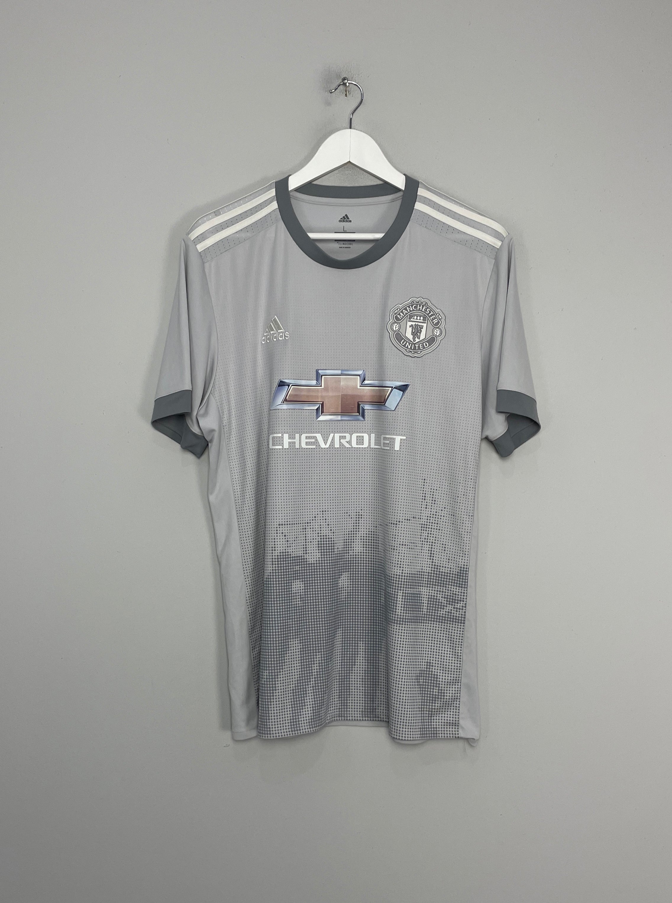 Shop 2017/18 MANCHESTER UNITED THIRD SHIRT (L) ADIDAS, classic football shirts, vintage football shirts & retro soccer jerseys at Cult Kits