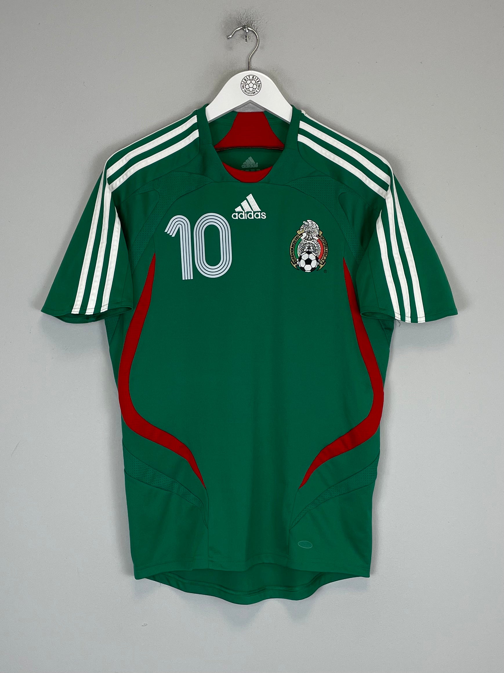Shop 2007/08 MEXICO C.BLANCO #10 HOME SHIRT (S) ADIDAS, classic football shirts, vintage football shirts & retro soccer jerseys at Cult Kits