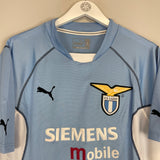 2001/02 LAZIO CRESPO #10 HOME SHIRT (L) PUMA
