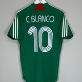 Shop 2007/08 MEXICO C.BLANCO #10 HOME SHIRT (S) ADIDAS, classic football shirts, vintage football shirts & retro soccer jerseys at Cult Kits