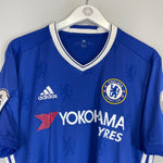 Shop 2016/17 CHELSEA HAZARD #10 HOME SHIRT (L) ADIDAS, classic football shirts, vintage football shirts & retro soccer jerseys at Cult Kits