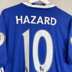 Shop 2016/17 CHELSEA HAZARD #10 HOME SHIRT (L) ADIDAS, classic football shirts, vintage football shirts & retro soccer jerseys at Cult Kits