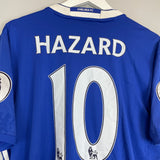 Shop 2016/17 CHELSEA HAZARD #10 HOME SHIRT (L) ADIDAS, classic football shirts, vintage football shirts & retro soccer jerseys at Cult Kits