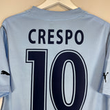 2001/02 LAZIO CRESPO #10 HOME SHIRT (L) PUMA