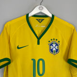 2014/15 BRAZIL NEYMAR JR #10 *AUTHENTIC* HOME SHIRT (L) NIKE