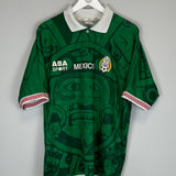 1996/98 MEXICO HOME SHIRT (L) ABA SPORT