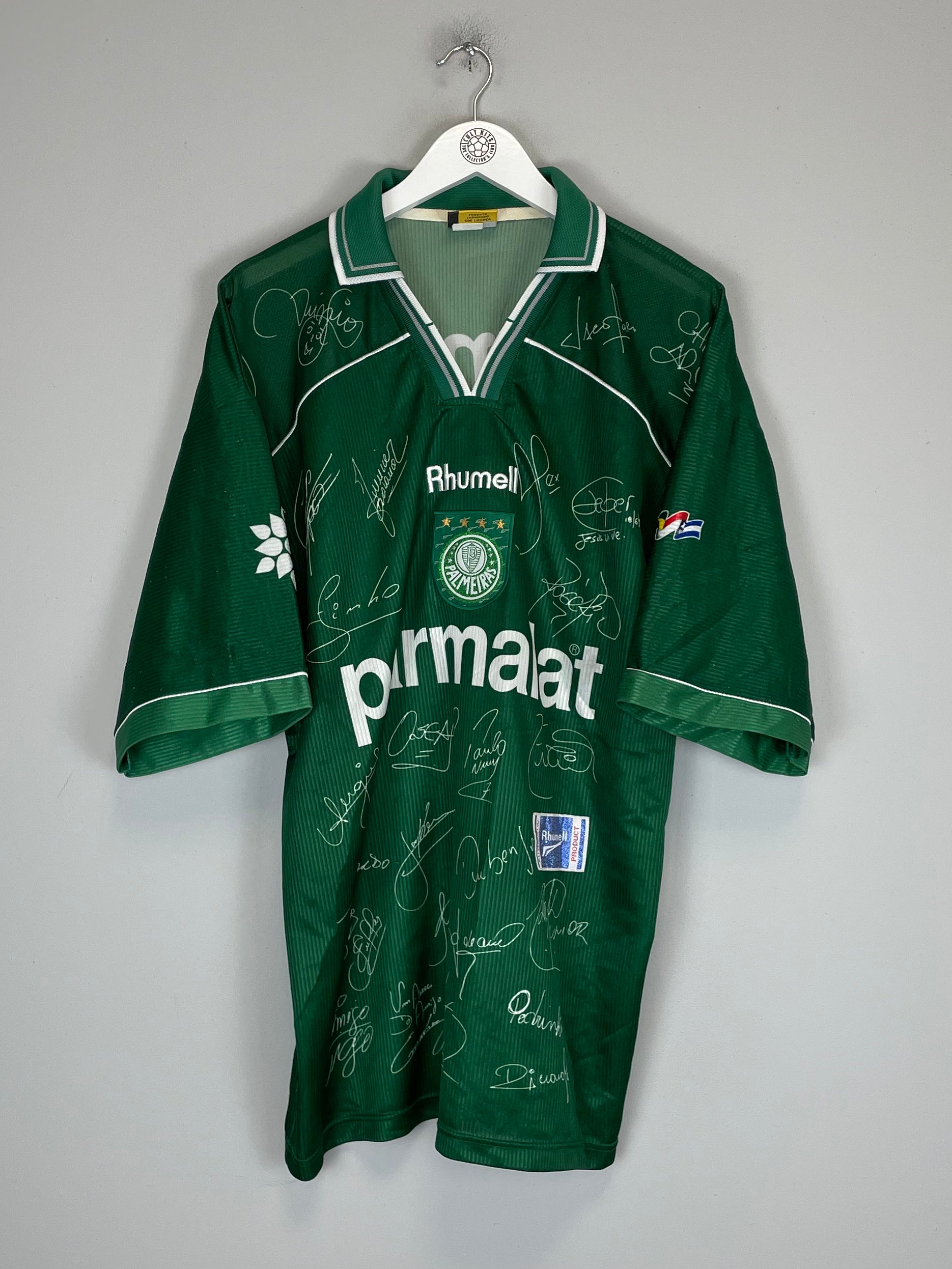 Shop 1999 PALMEIRAS SPECIAL SHIRT (XL) RHUMMEL, classic football shirts, vintage football shirts & retro soccer jerseys at Cult Kits