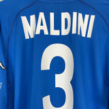 2002 ITALY MALDINI #3 HOME SHIRT (XL) KAPPA