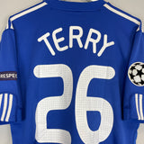 2009/10 CHELSEA TERRY #26 C/L HOME SHIRT (L) ADIDAS