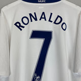 2008/10 MANCHESTER UNITED RONALDO #7 AWAY SHIRT (XXL) NIKE