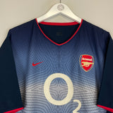 2002/04 ARSENAL HENRY #14 AWAY SHIRT (XL) NIKE