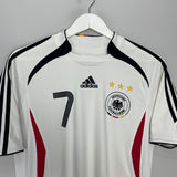 Shop 2005/07 GERMANY SCHWEINSTEIGER #7 HOME SHIRT (S) ADIDAS, classic football shirts, vintage football shirts & retro soccer jerseys at Cult Kits