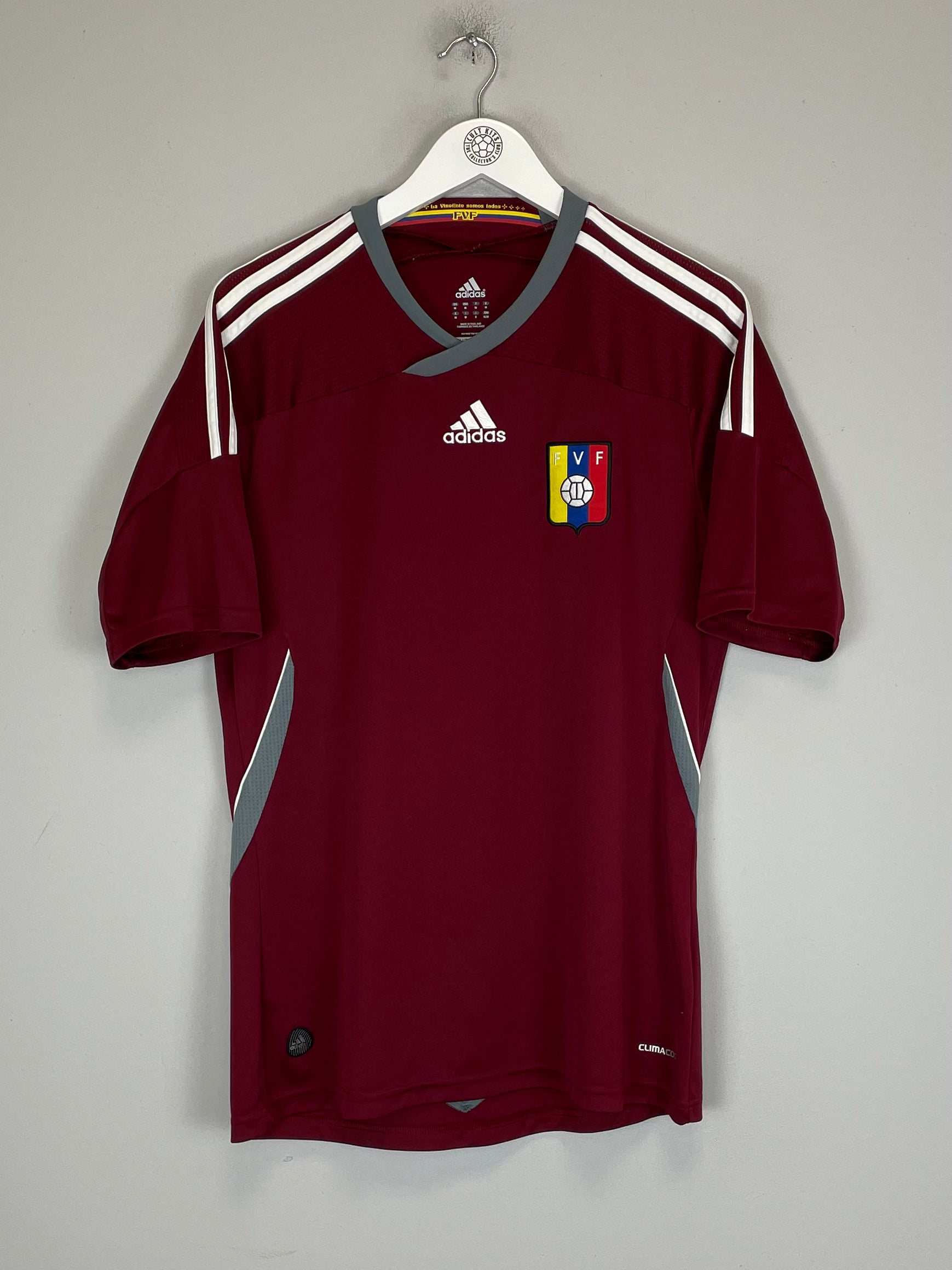 Shop 2012/14 VENEZUELA HOME SHIRT (M) ADIDAS, classic football shirts, vintage football shirts & retro soccer jerseys at Cult Kits