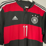 Shop 2014/15 GERMANY KLOSE #11 AWAY SHIRT (L) ADIDAS, classic football shirts, vintage football shirts & retro soccer jerseys at Cult Kits
