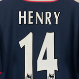2002/04 ARSENAL HENRY #14 AWAY SHIRT (XL) NIKE