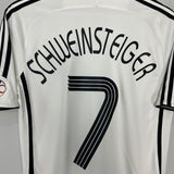 Shop 2005/07 GERMANY SCHWEINSTEIGER #7 HOME SHIRT (S) ADIDAS, classic football shirts, vintage football shirts & retro soccer jerseys at Cult Kits