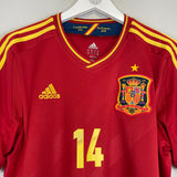 2012/13 SPAIN ALONSO #14 HOME SHIRT (M) ADIDAS