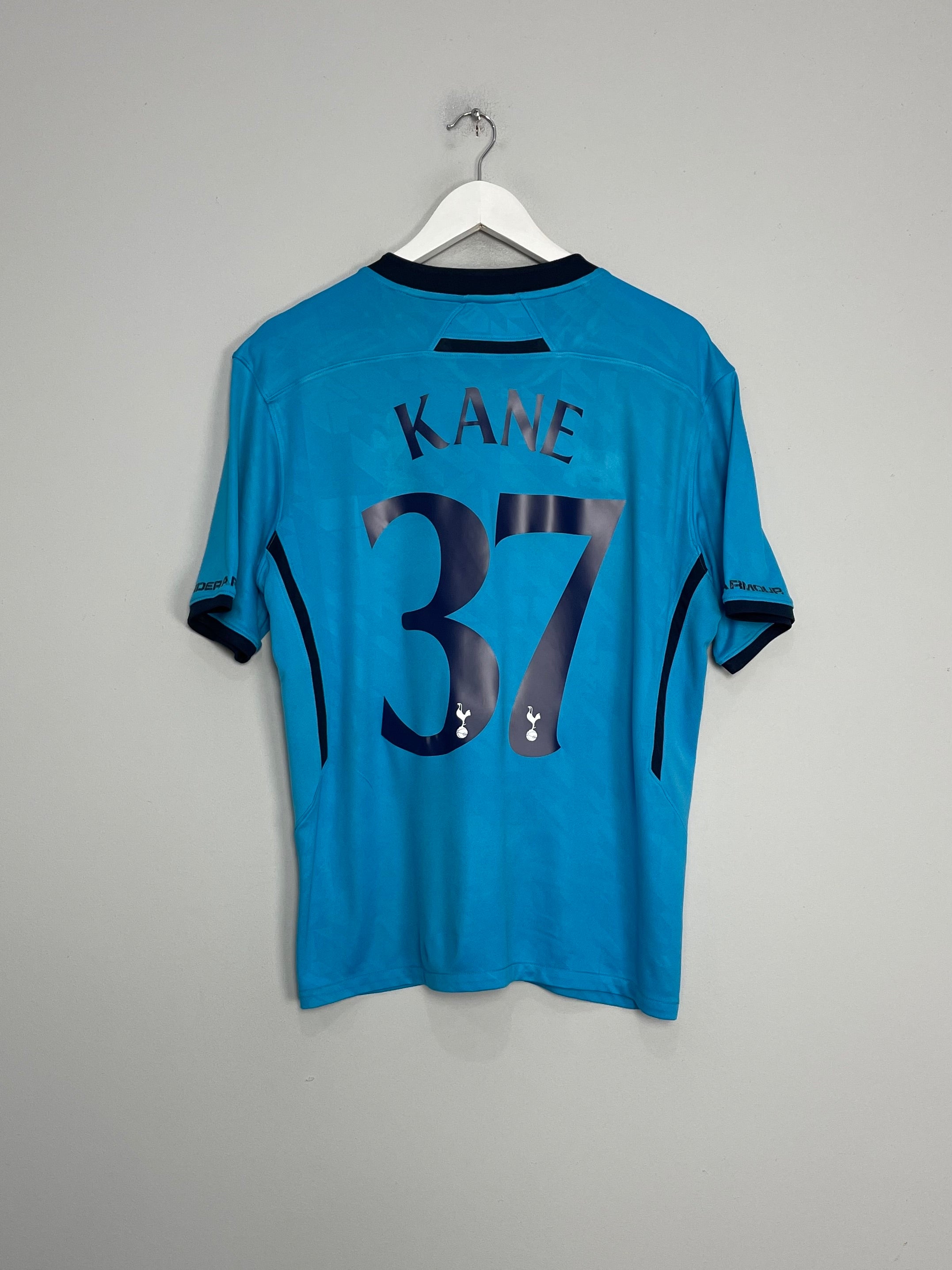 Shop 2014/15 TOTTENHAM KANE #37 AWAY SHIRT (M) UNDER ARMOUR, classic football shirts, vintage football shirts & retro soccer jerseys at Cult Kits