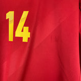 2012/13 SPAIN ALONSO #14 HOME SHIRT (M) ADIDAS