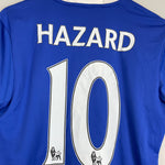 Shop 2016/17 CHELSEA HAZARD #10 HOME SHIRT (M) ADIDAS, classic football shirts, vintage football shirts & retro soccer jerseys at Cult Kits