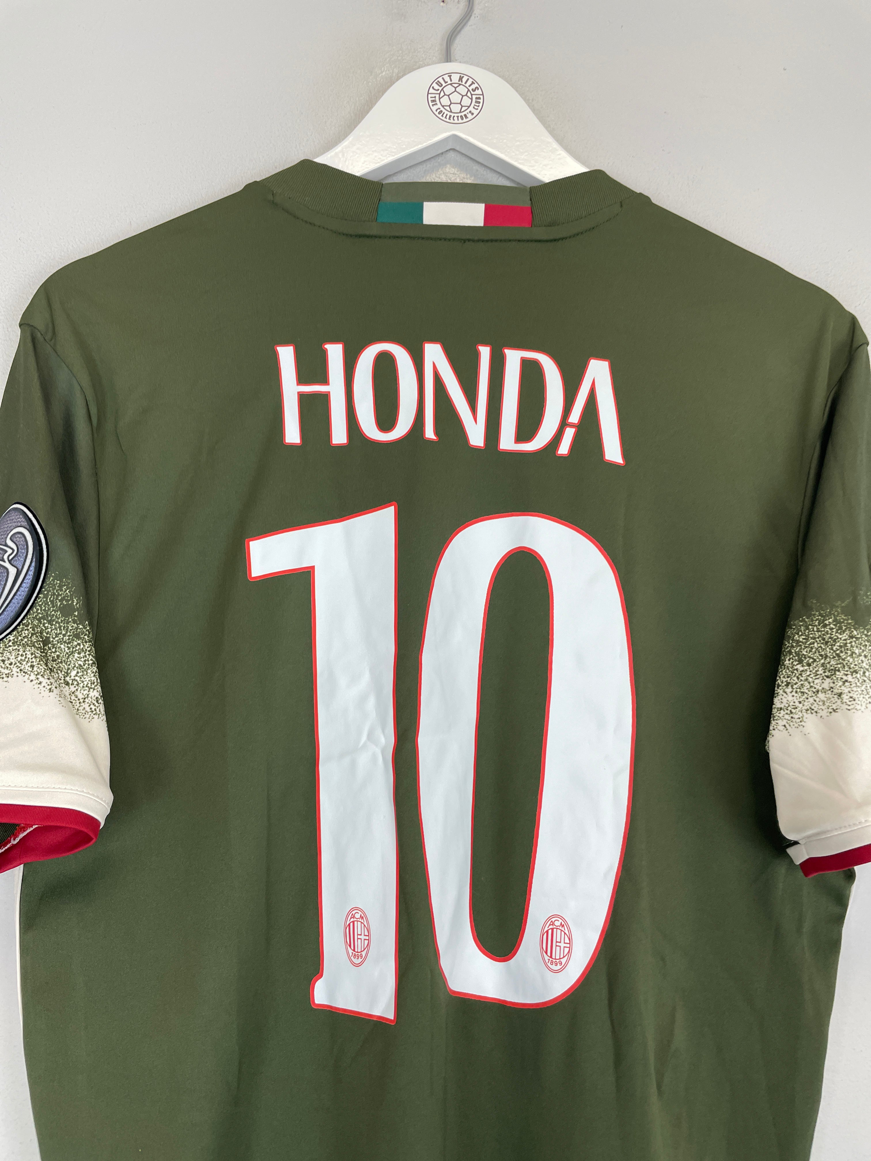 Shop 2016/17 AC MILAN HONDA #10 THIRD SHIRT (L) ADIDAS, classic football shirts, vintage football shirts & retro soccer jerseys at Cult Kits