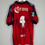 Shop 2000/01 IRAPUATO #4 HOME SHIRT (XL) GARCIS, classic football shirts, vintage football shirts & retro soccer jerseys at Cult Kits