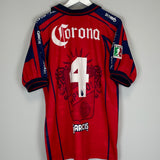 Shop 2000/01 IRAPUATO #4 HOME SHIRT (XL) GARCIS, classic football shirts, vintage football shirts & retro soccer jerseys at Cult Kits