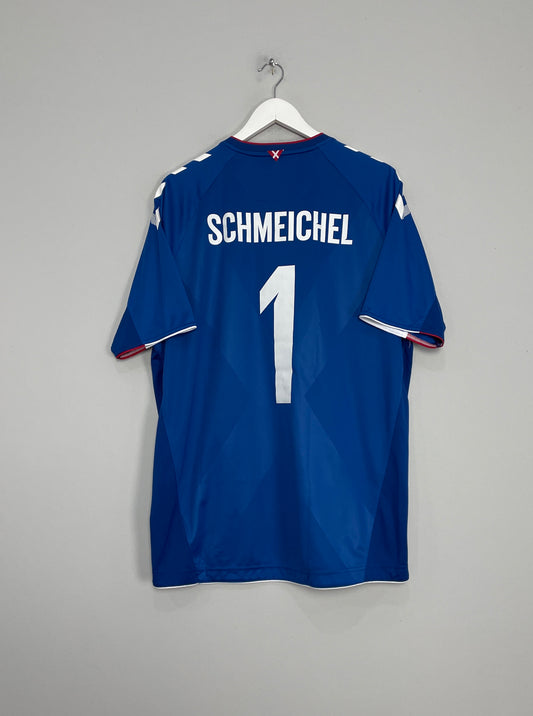 Image of the Denmark Schmeichel shirt from the 2018/19 season