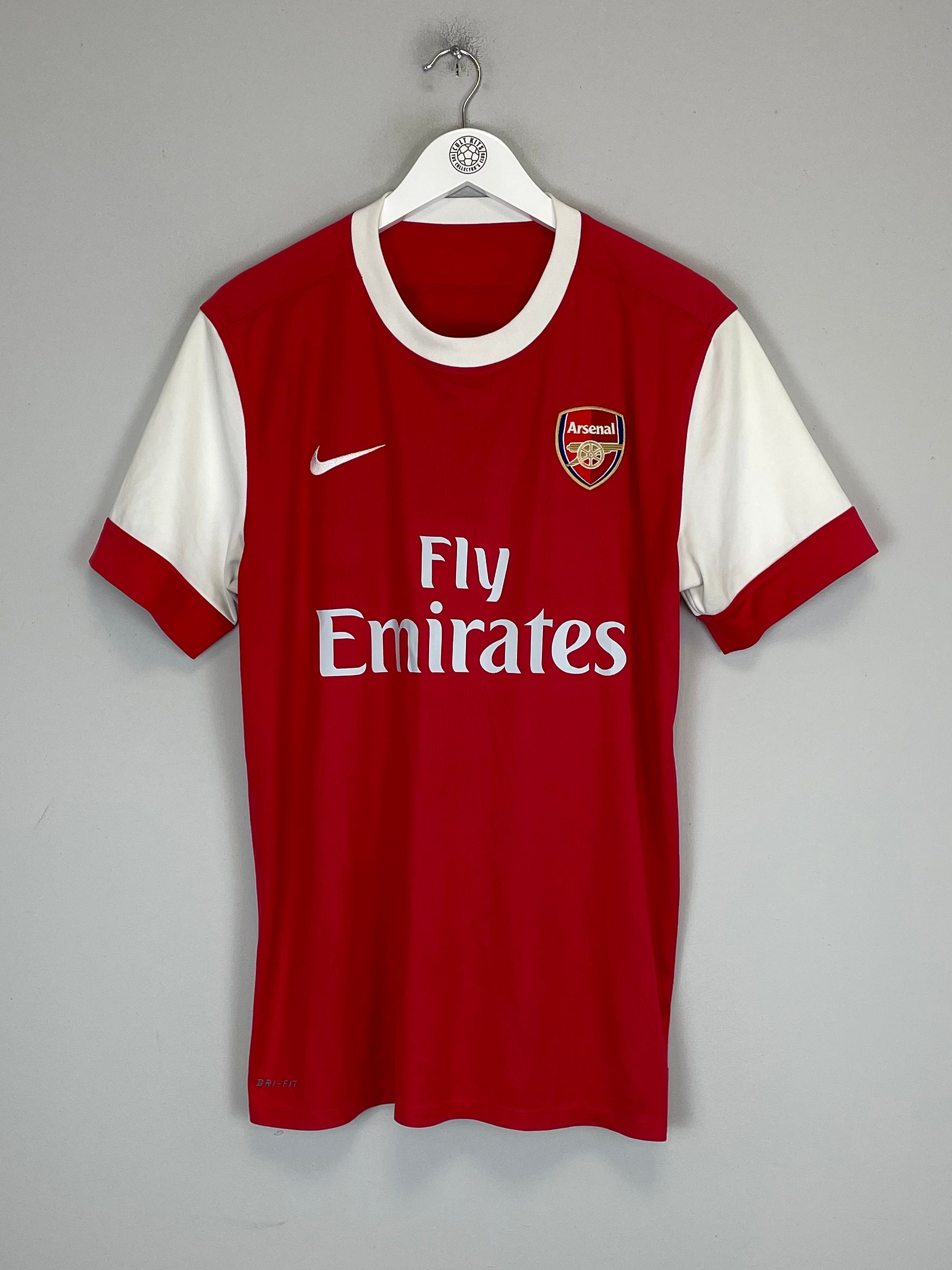 Shop 2010/11 ARSENAL VELA #11 HOME SHIRT (L) NIKE, classic football shirts, vintage football shirts & retro soccer jerseys at Cult Kits