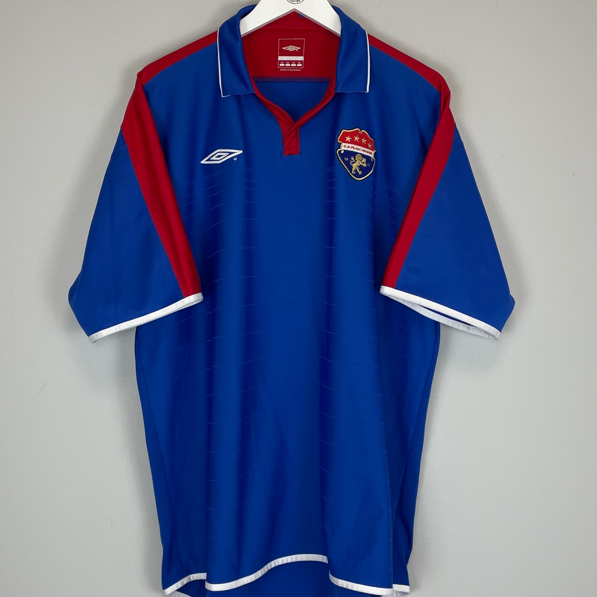Shop 2004/05 PLAZA AMADOR HOME SHIRT (XXL) UMBRO, classic football shirts, vintage football shirts & retro soccer jerseys at Cult Kits