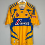 Shop 2007/08 TIGRES HOME SHIRT (L) ADIDAS, classic football shirts, vintage football shirts & retro soccer jerseys at Cult Kits
