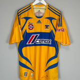 Shop 2007/08 TIGRES HOME SHIRT (L) ADIDAS, classic football shirts, vintage football shirts & retro soccer jerseys at Cult Kits
