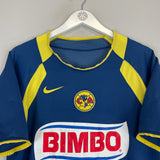 2005/06 CLUB AMERICA C.LOPEZ #7 AWAY SHIRT (M) NIKE