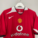 Shop 2004/06 MANCHESTER UNITED RONALDO #7 HOME SHIRT (L) NIKE, classic football shirts, vintage football shirts & retro soccer jerseys at Cult Kits
