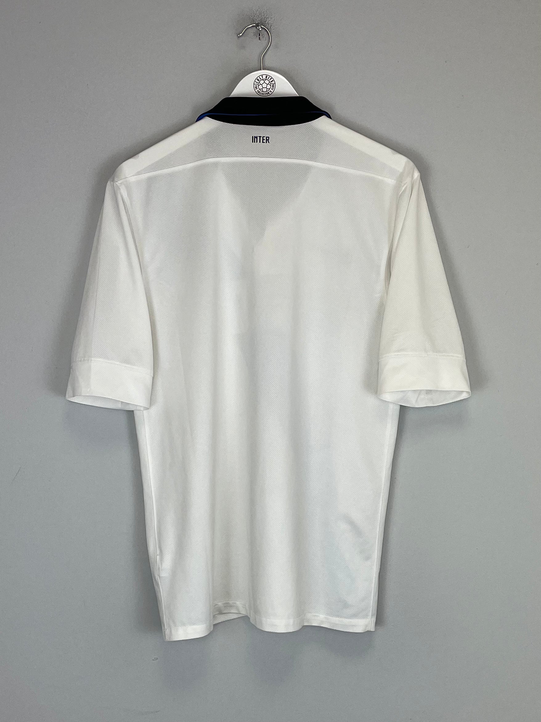 Shop 2011/12 INTER MILAN AWAY SHIRT (M) NIKE, classic football shirts, vintage football shirts & retro soccer jerseys at Cult Kits
