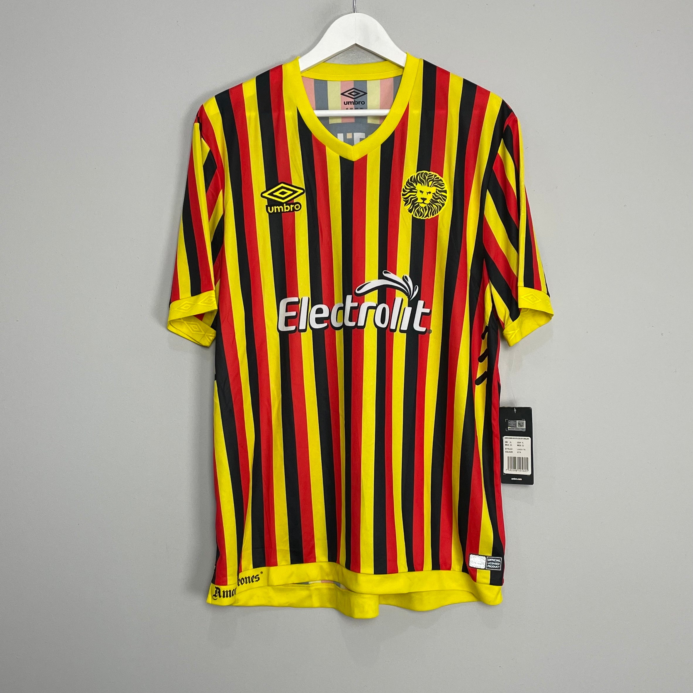 Shop 2020/21 LEONES NEGROS *BNWT* HOME SHIRT (XL) UMBRO, classic football shirts, vintage football shirts & retro soccer jerseys at Cult Kits