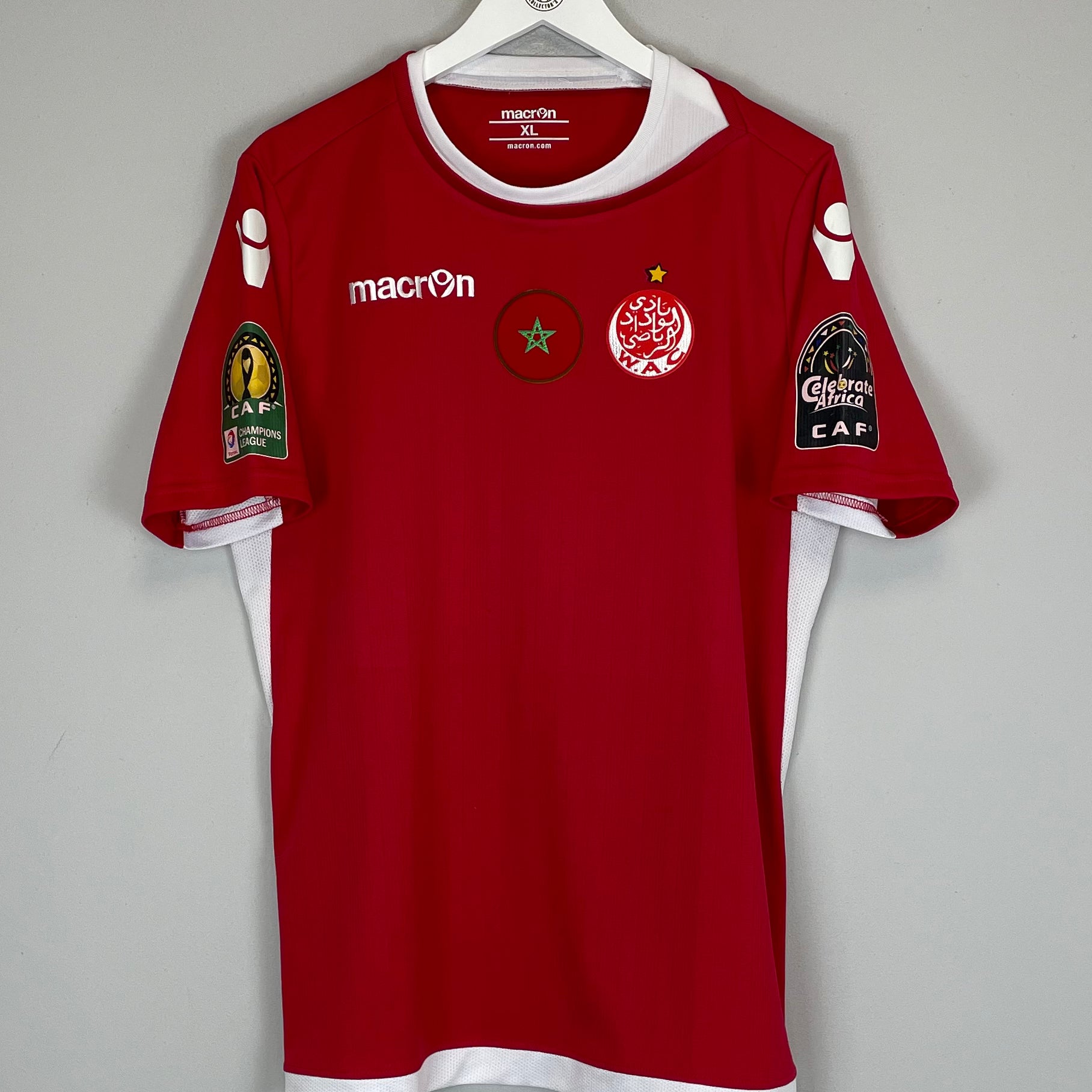 Shop 2017/18 WYDAD CASABLANCA M.HODA #10 HOME SHIRT (XL) MACRON, classic football shirts, vintage football shirts & retro soccer jerseys at Cult Kits