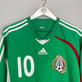 2008/09 MEXICO C.BLANCO #10 HOME SHIRT (L) ADIDAS