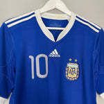 Shop 2010/11 ARGENTINA MESSI #10 AWAY SHIRT (M) ADIDAS, classic football shirts, vintage football shirts & retro soccer jerseys at Cult Kits