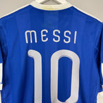 Shop 2010/11 ARGENTINA MESSI #10 AWAY SHIRT (M) ADIDAS, classic football shirts, vintage football shirts & retro soccer jerseys at Cult Kits