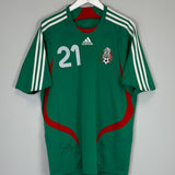 2007/08 MEXICO CASTILLO #21 HOME SHIRT (XL) ADIDAS