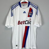 Shop 2010/11 LYON GOURCUFF #29 *SIGNED* HOME SHIRT (L) ADIDAS, classic football shirts, vintage football shirts & retro soccer jerseys at Cult Kits