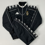 Shop 1999/00 JUVENTUS FULL TRACKSUIT (L) KAPPA, classic football shirts, vintage football shirts & retro soccer jerseys at Cult Kits