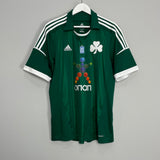 Shop 2012/13 PANATHINAIKOS HOME SHIRT (XL) ADIDAS, classic football shirts, vintage football shirts & retro soccer jerseys at Cult Kits