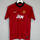 2013/14 MANCHESTER UNITED VIDIC #15 HOME SHIRT (XL.KIDS) NIKE