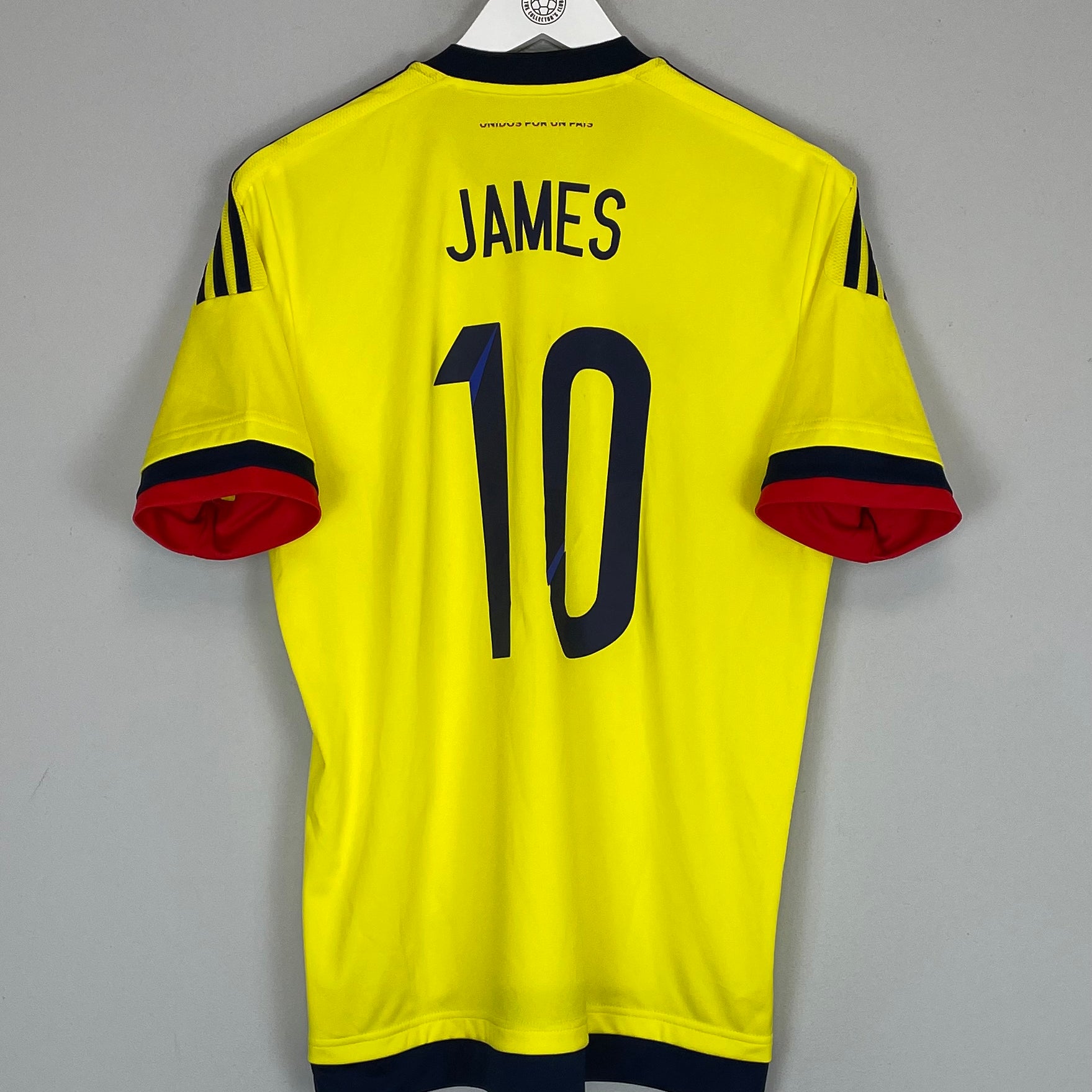 Shop 2015 COLOMBIA JAMES #10 COPA AMERICA HOME SHIRT (M) ADIDAS, classic football shirts, vintage football shirts & retro soccer jerseys at Cult Kits