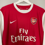 Shop 2010/11 ARSENAL V.PERSIE #10 L/S HOME SHIRT (L) NIKE, classic football shirts, vintage football shirts & retro soccer jerseys at Cult Kits